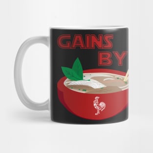 Gains by Pho Mug